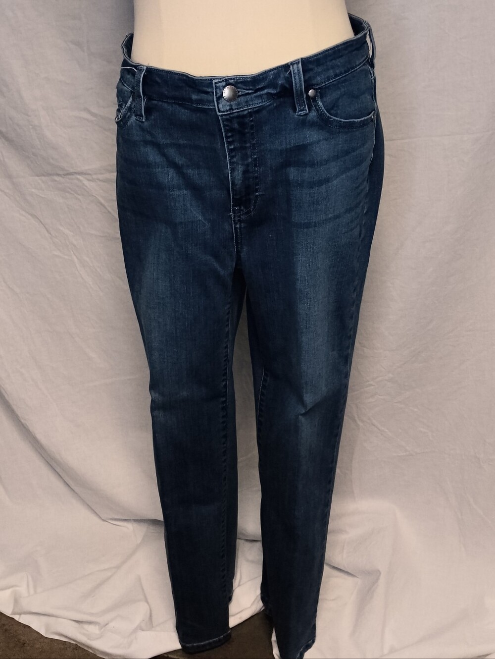 Buffalo David Bitton Women's Dark Blue Straight Leg Jeans